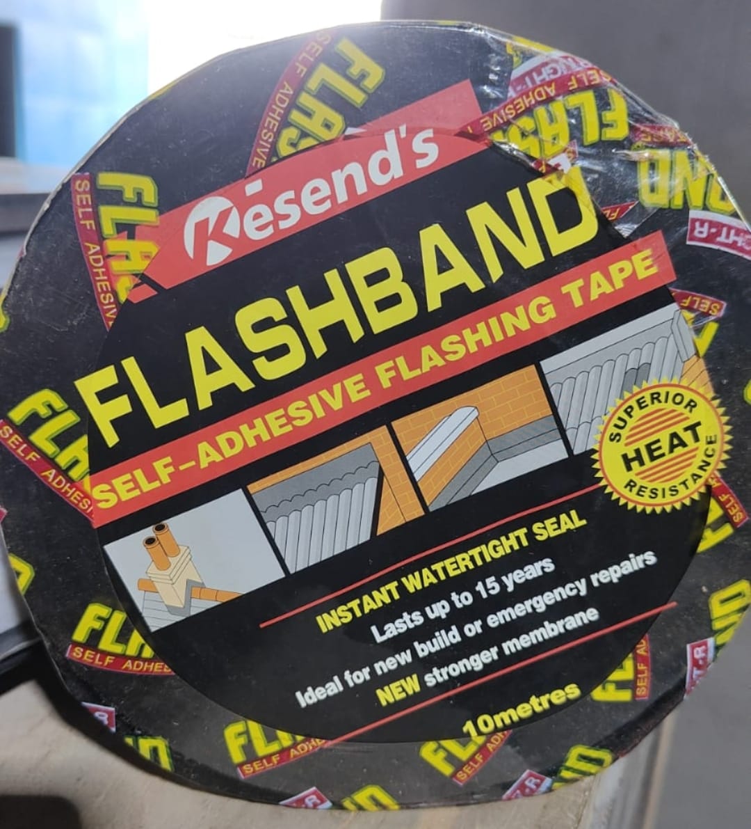 Flashbond self adhesive tape